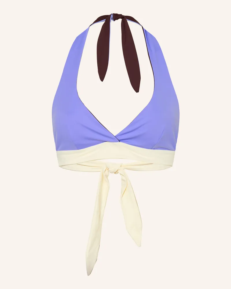 MYMARINI Neckholder-Bikini-Top NECKHOLDER TOP zum Wenden mit UV-Schutz 50 Helllila