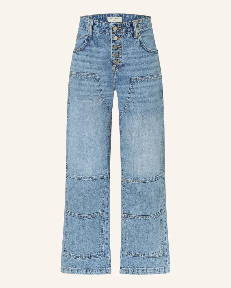 AllSaints Cropped Jeans Tay blau 2999