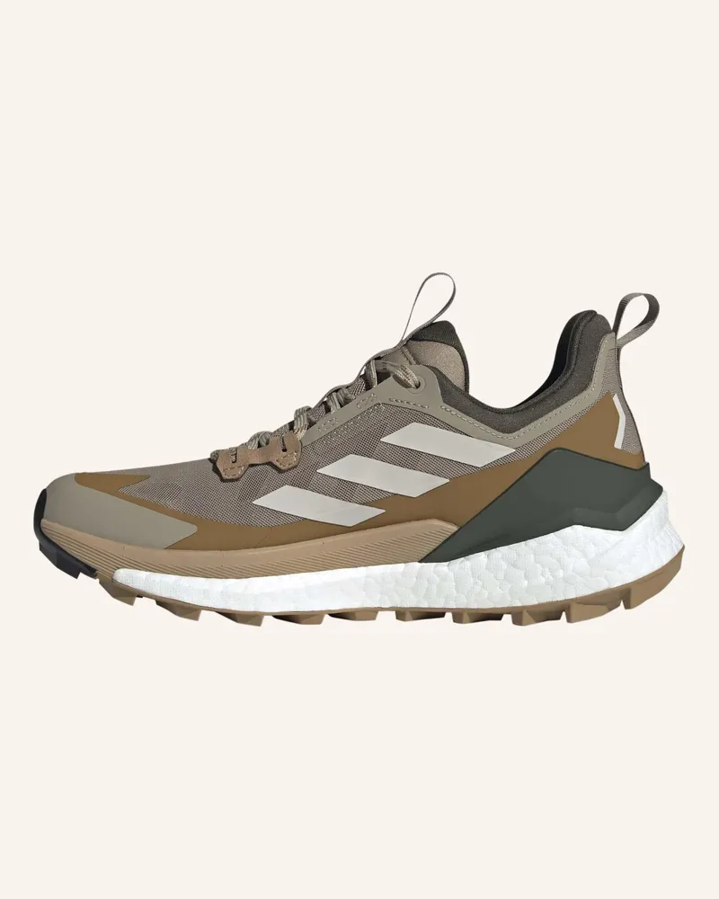 adidas Wanderschuhe Terrex Free Hiker 2 Low gruen Beige