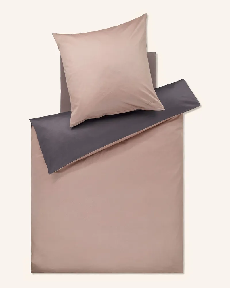 JOOP! Bettwäsche PATTERN zum Wenden Blau