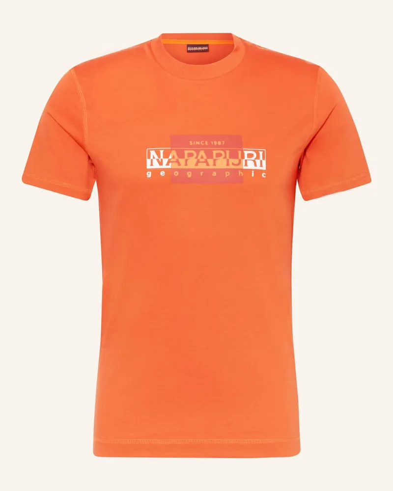 Napapijri T-Shirt SMALLWOOD Orange