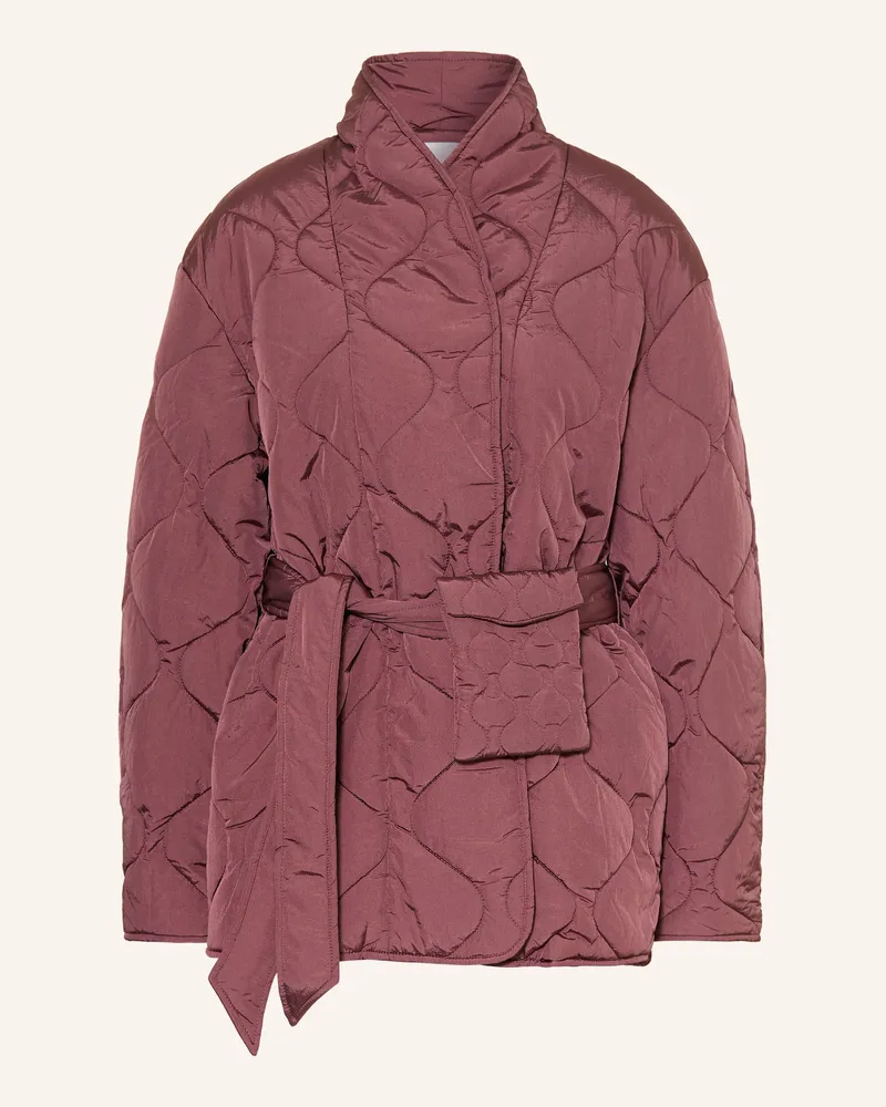 Y.A.S Steppjacke braun Altrosa