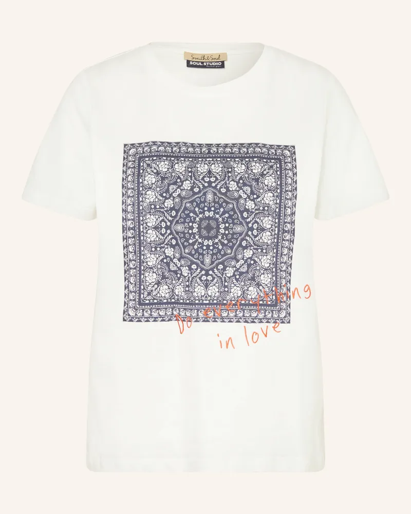 Smith & Soul T-Shirt blau Weiss