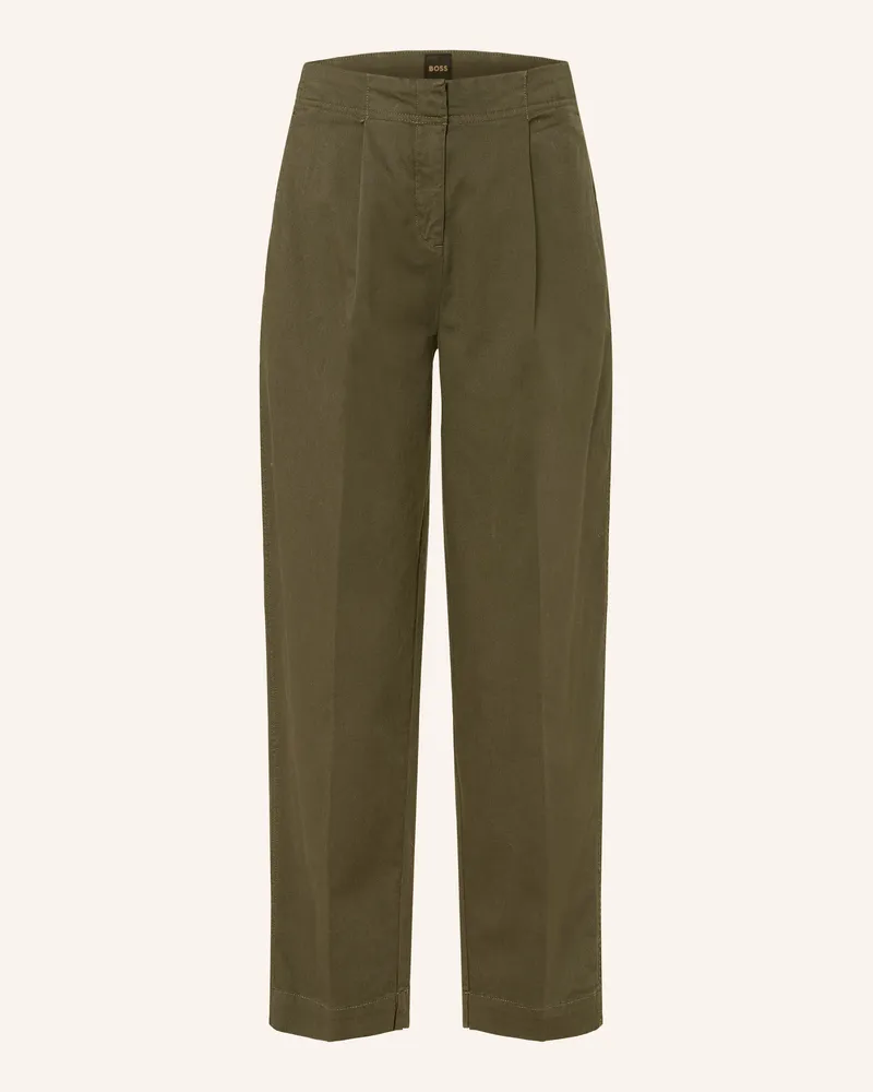 HUGO BOSS Hose TAQUINA Dunkelgrün