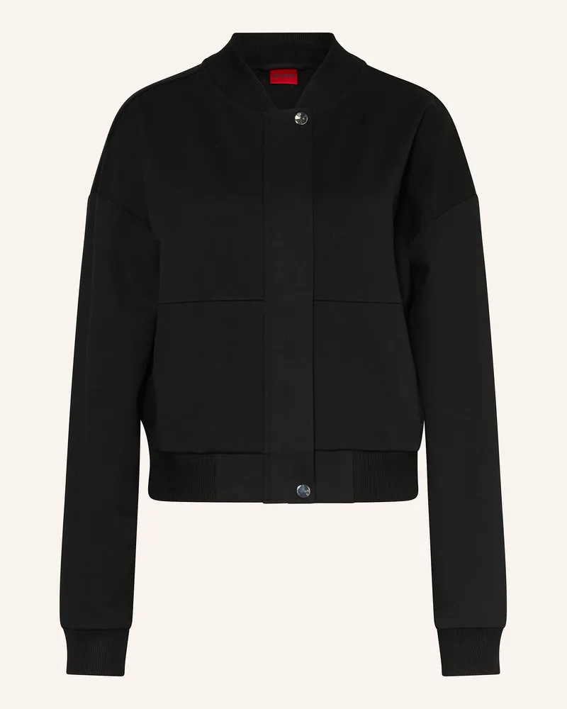 HUGO BOSS Sweat-Blouson DAKURE Schwarz