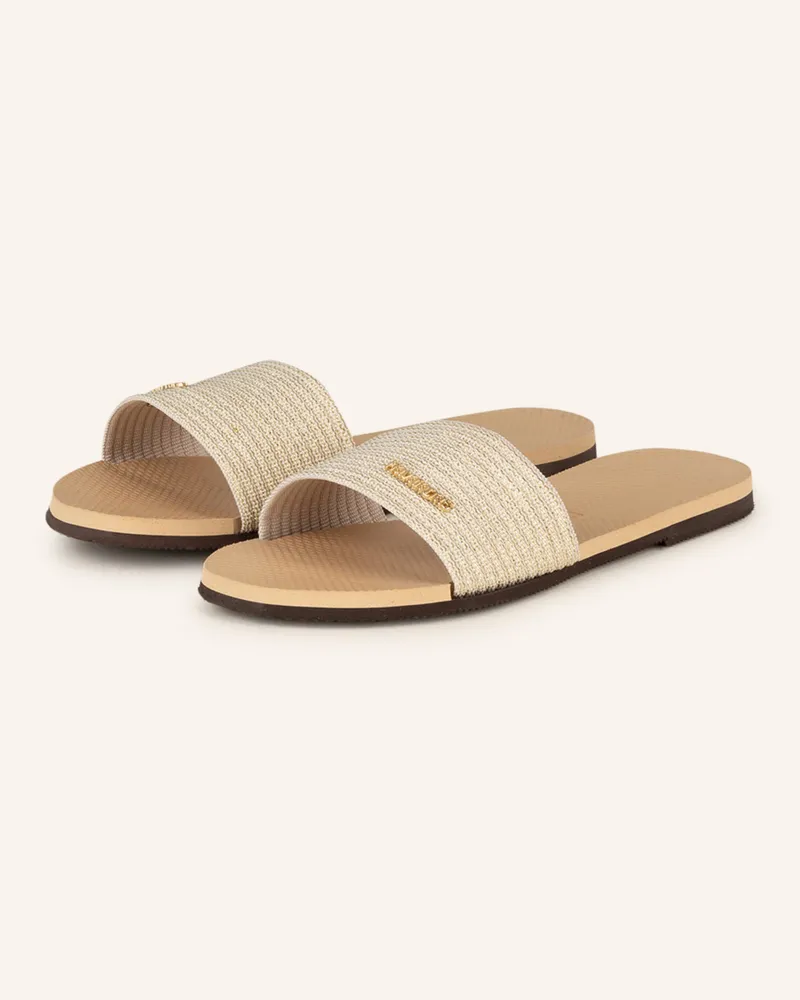 Havaianas Pantoletten YOU MALTA Gold