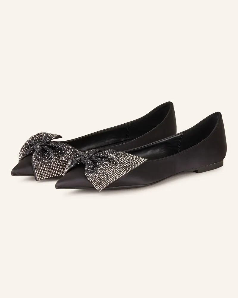 Steve Madden Ballerinas MAGI mit Schmucksteinen Schwarz