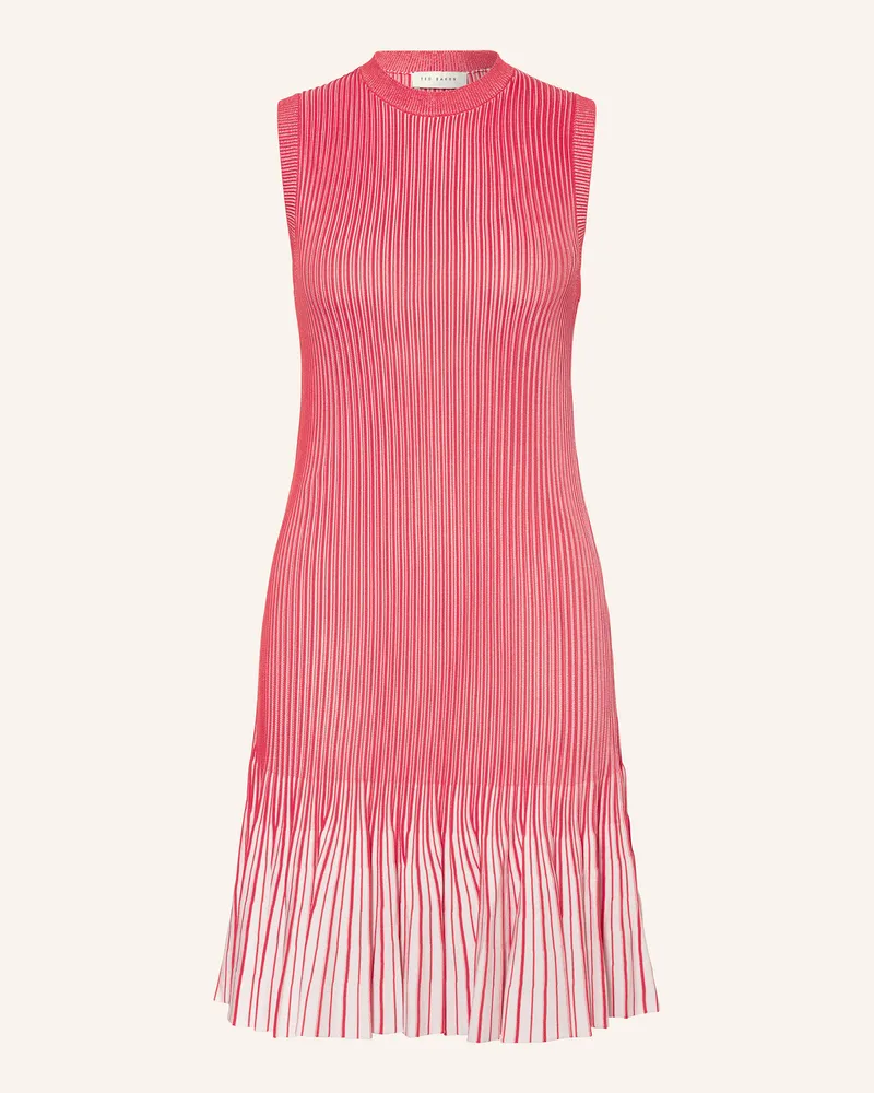 Ted Baker Strickkleid LILYO mit Plissees Rot