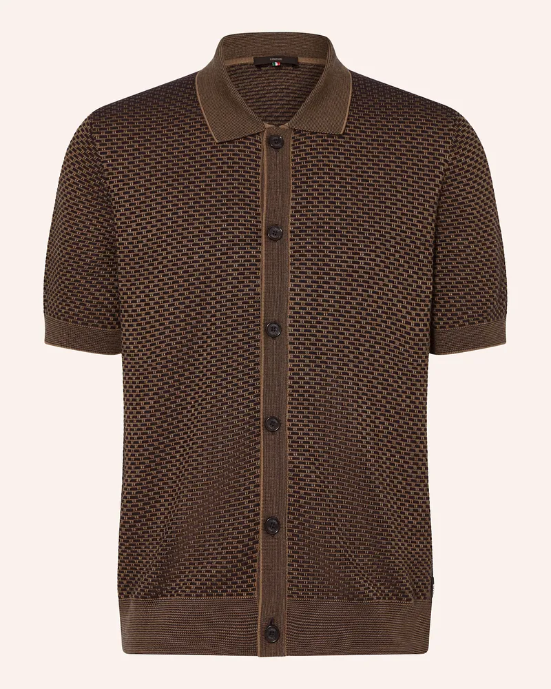 cinque Strickhemd CIJANNE Slim Fit Dunkelblau