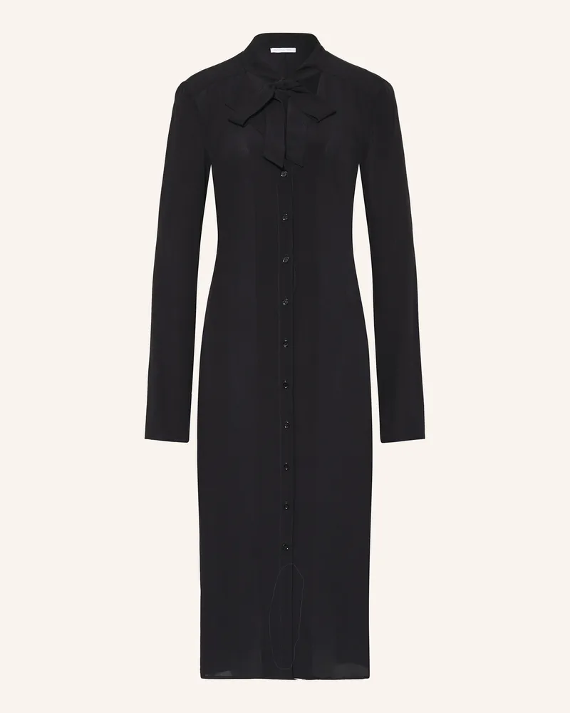 Patrizia Pepe Schluppenkleid Schwarz