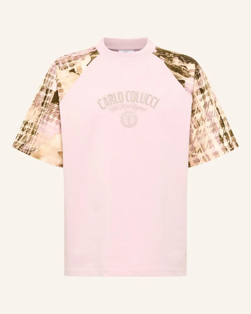 Carlo Colucci T-Shirt - The Knit Legend Felicetti blau Khaki