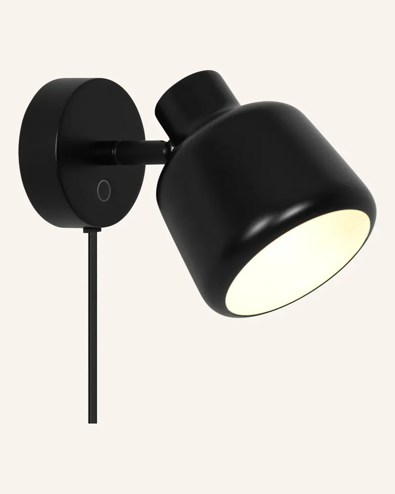 NORDLUX Wandleuchte Louella schwarz Schwarz