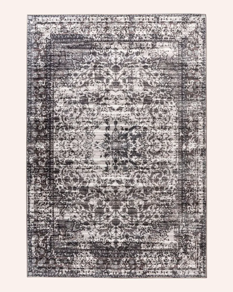 Kayoom Kurzflor Teppich SAPHIRA 500 Grau