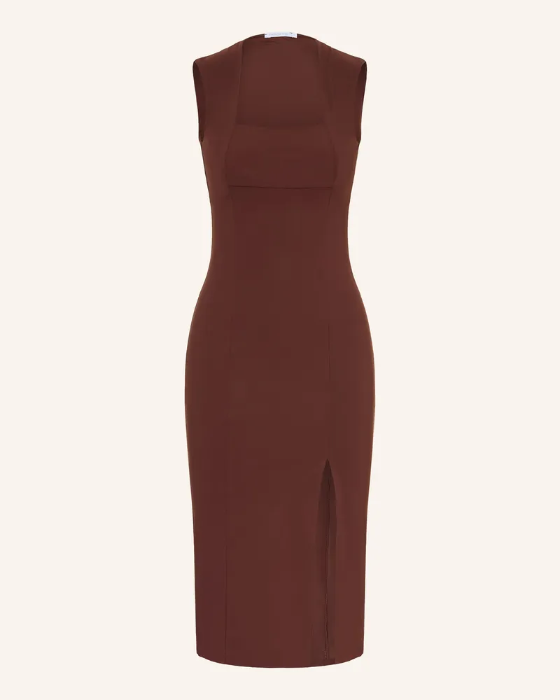 Patrizia Pepe Jerseykleid braun Dunkelbraun