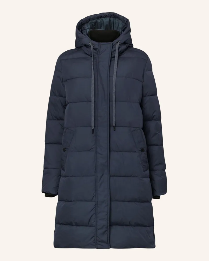 Ilse Jacobsen Wintersteppmantel peppy10 blau Dunkelblau