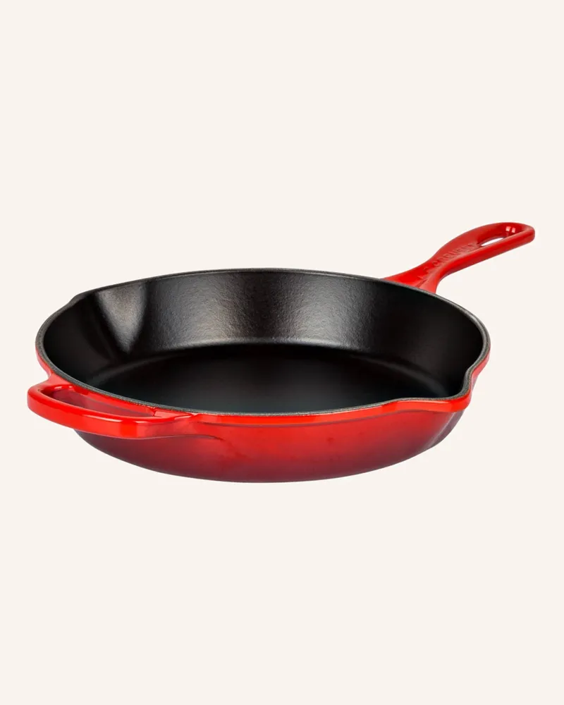 Le Creuset Brat- Und Servierpfanne rot Kirschrot