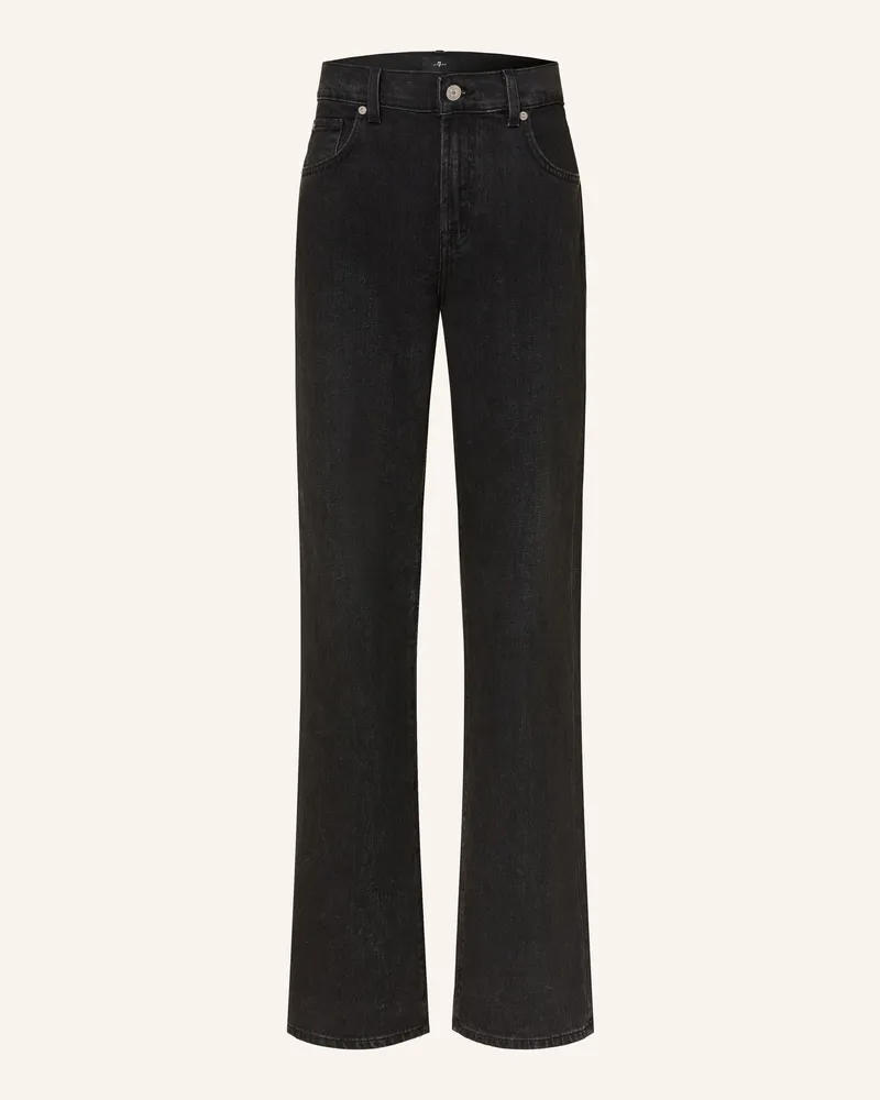 7 for all mankind Wide Leg Jeans Tess schwarz 3ph