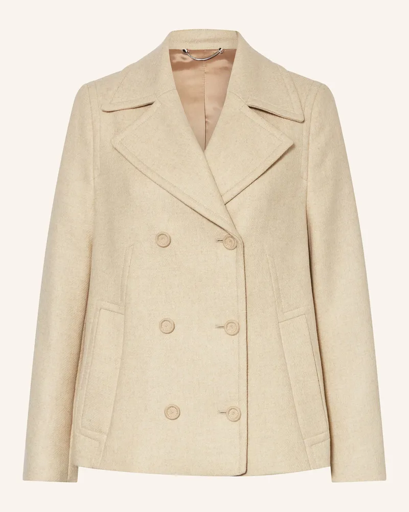 HUGO BOSS Cabanjacke Caraza beige Creme