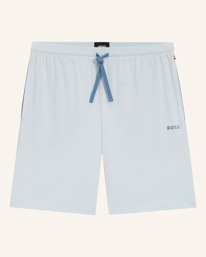 HUGO BOSS Loungewear Unterteil Mix&Match Short Cw blau Blau