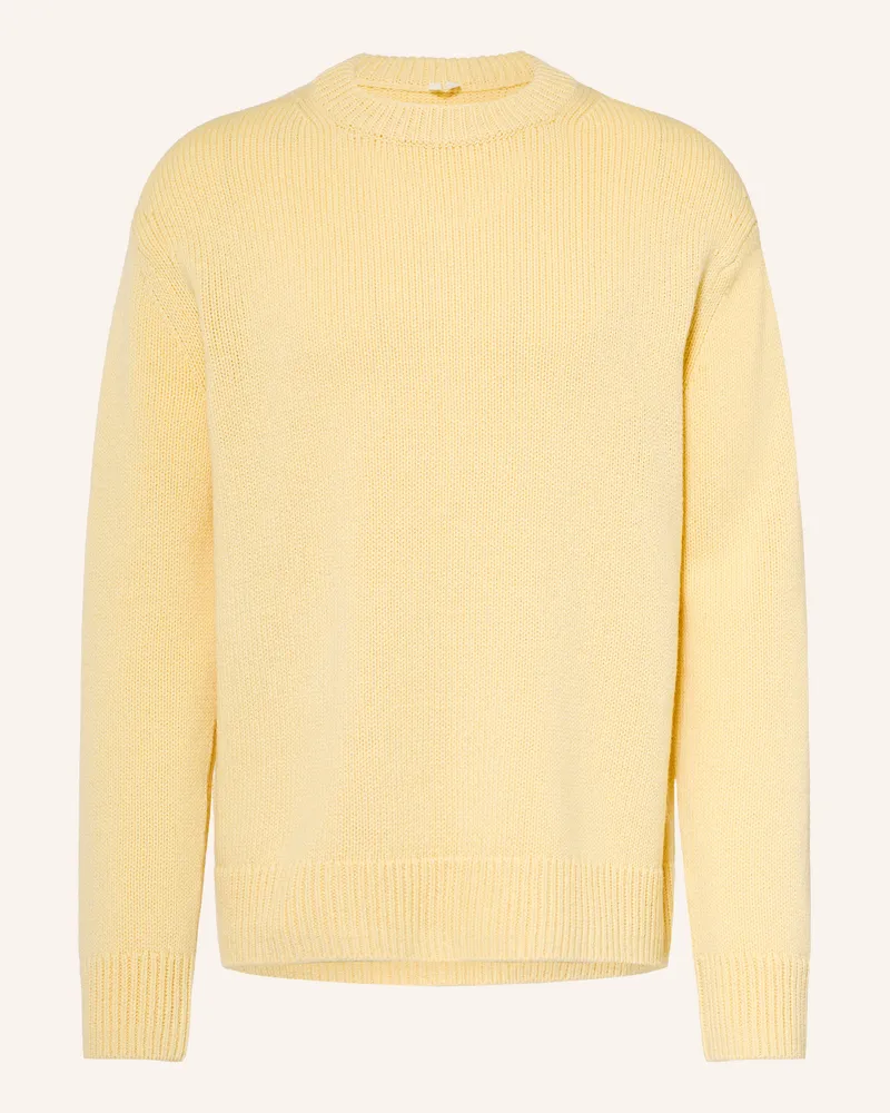 Arket Pullover gelb Hellgelb