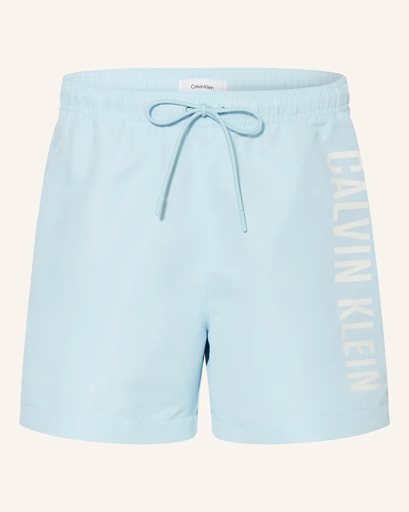 Calvin Klein Badeshorts INTENSE POWER Hellblau