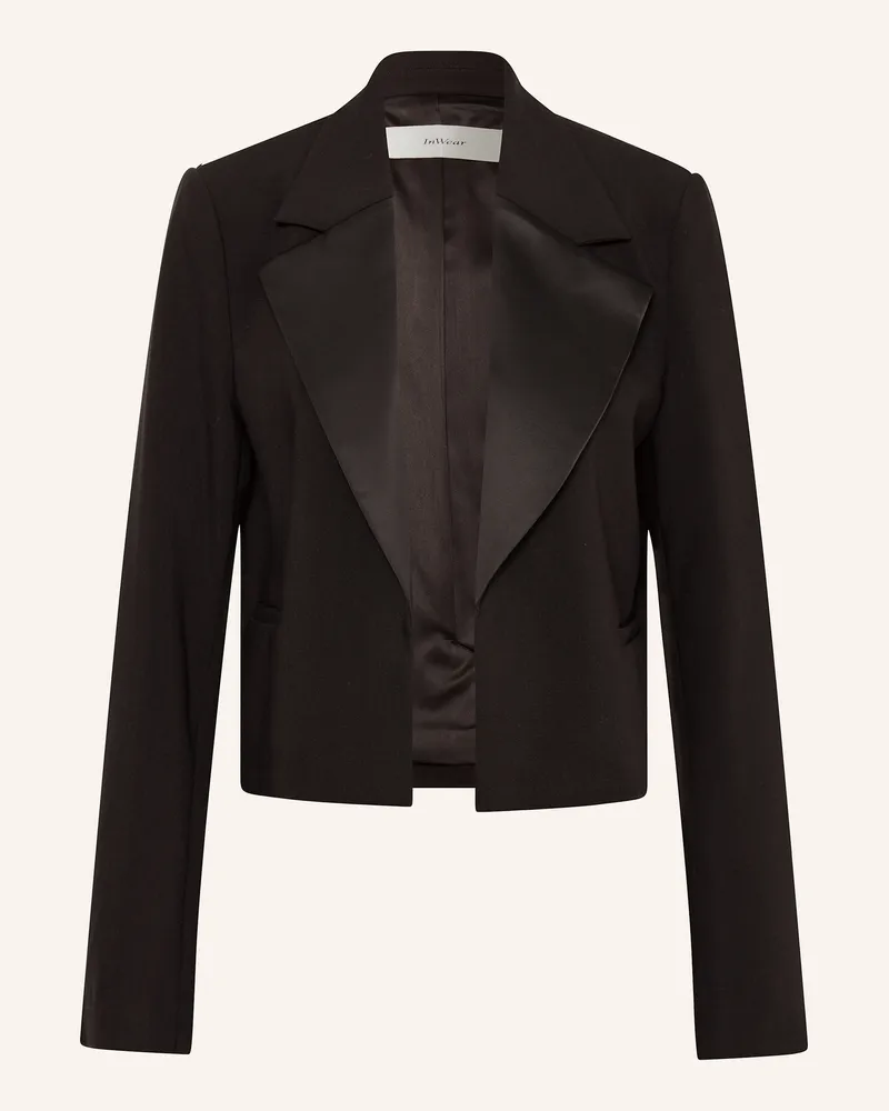 InWear Cropped-Blazer YAELIW Schwarz