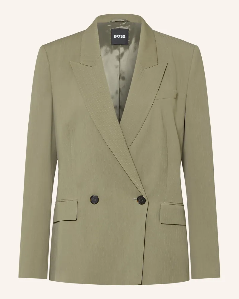 HUGO BOSS Blazer Jaleto gruen Oliv