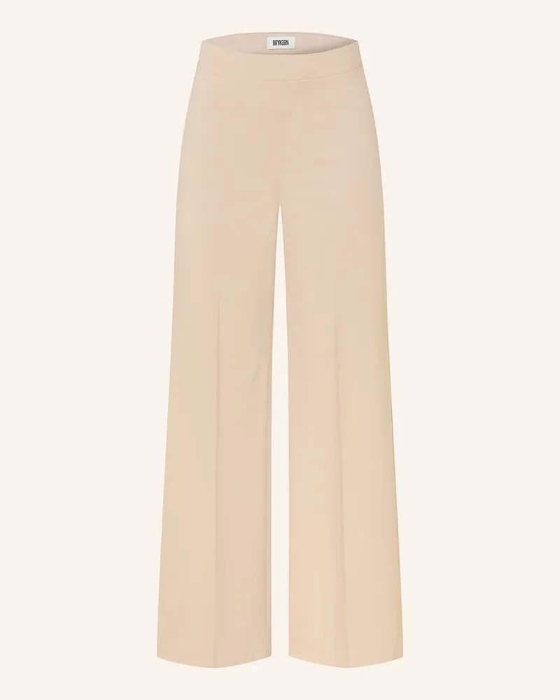 Drykorn Marlenehose Before Aus Jersey beige Beige
