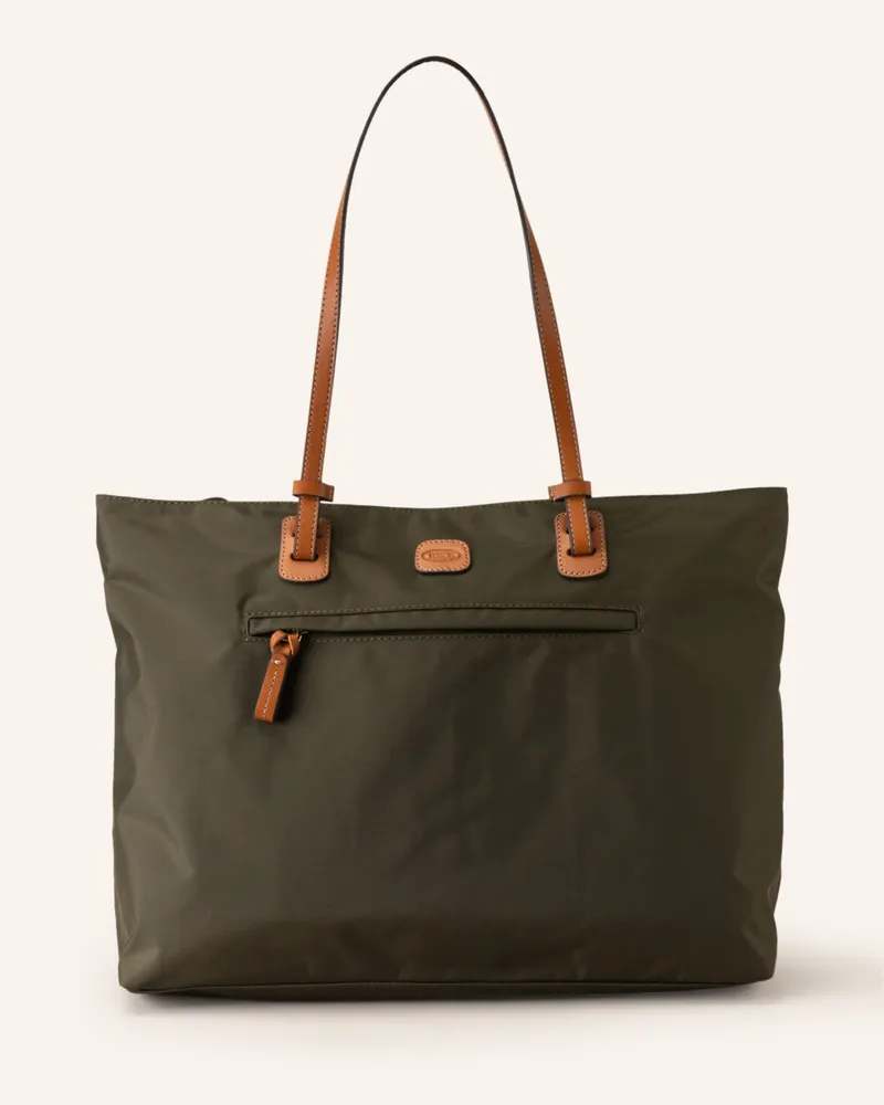 Bric's Shopper X-TRAVEL Oliv