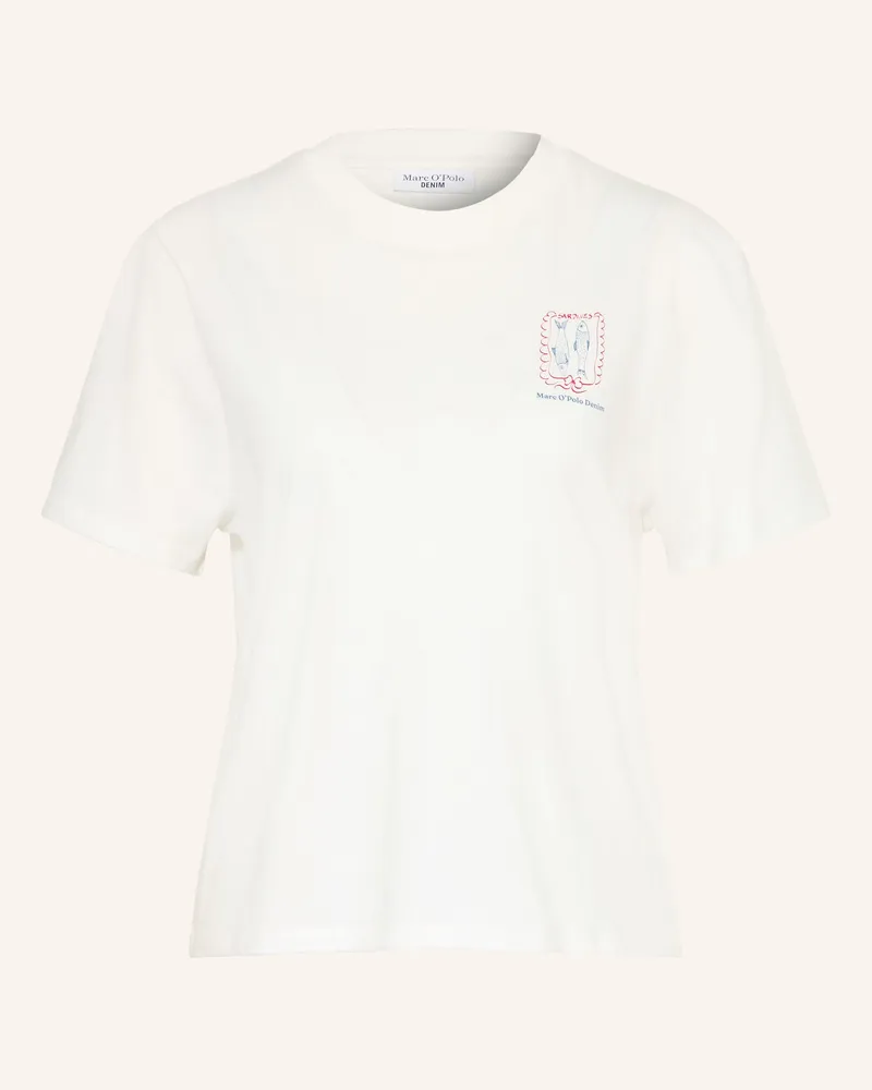 Marc O'Polo T-Shirt weiss Weiss