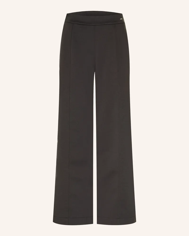 Calvin Klein Marlenehose Spacer schwarz Schwarz