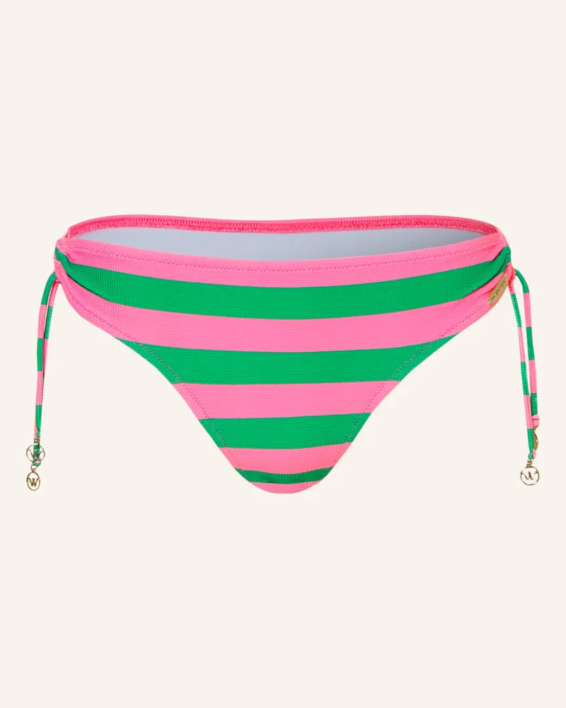 watercult Basic-Bikini-Hose Stripe Energy rosa Pink