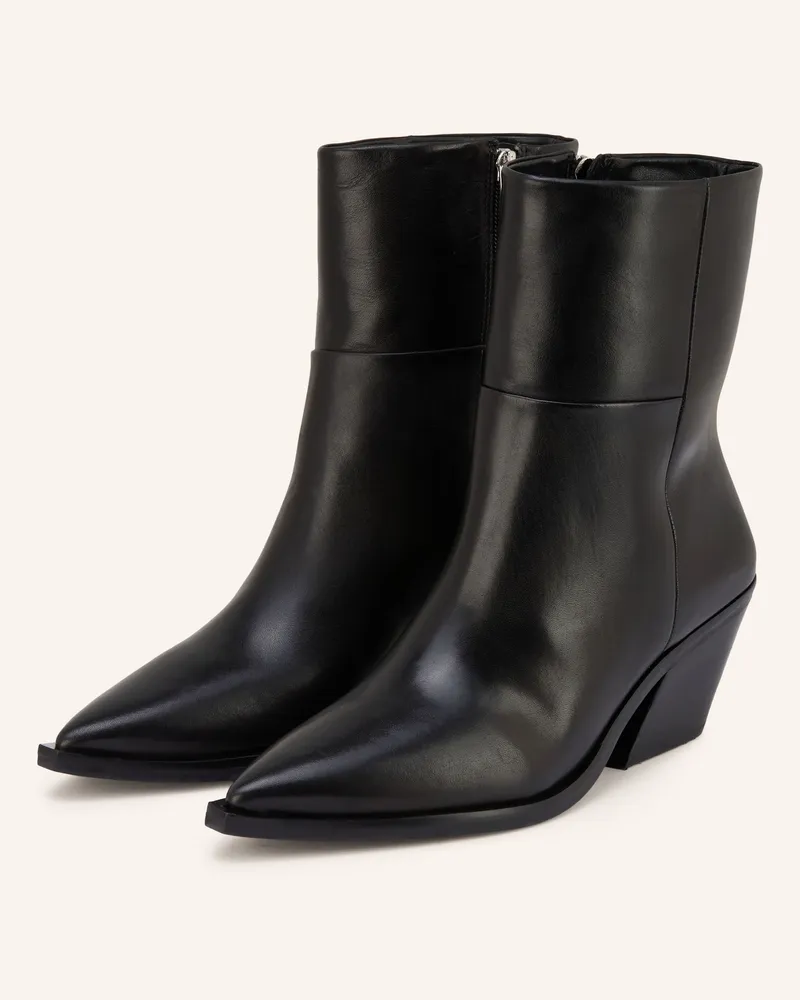 CARRANO Cowboy Boots schwarz Schwarz