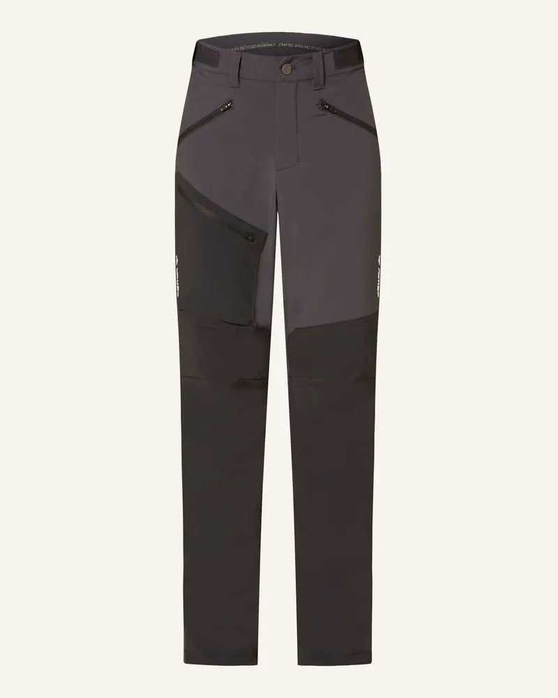 Vaude Trekkinghose Elope schwarz Dunkelgrau