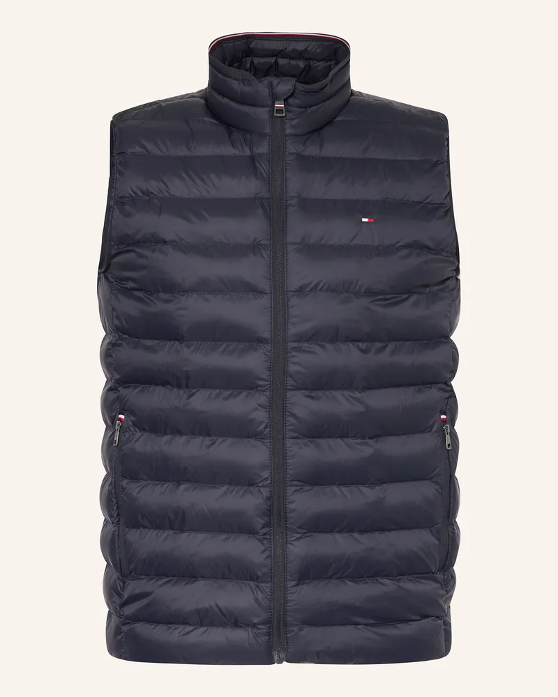 Tommy Hilfiger Steppweste blau Dunkelblau