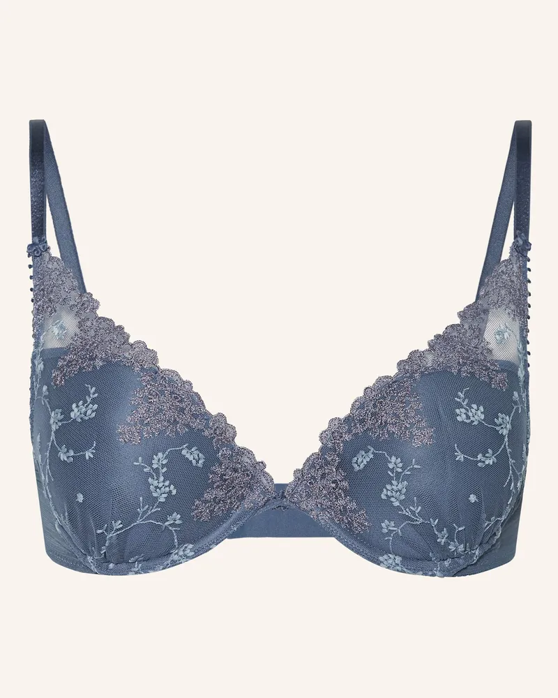 Passionata Push-Up-Bh White Nights blau Blaugrau