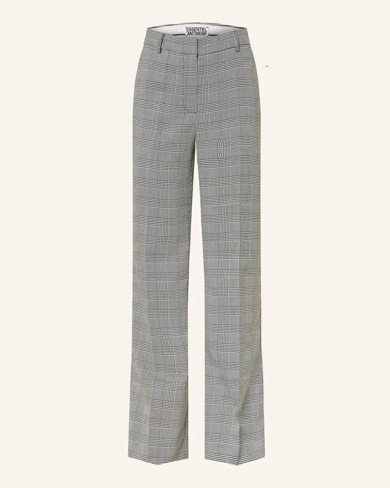 Essentiel Flared Leg Jeans INVADE Schwarz