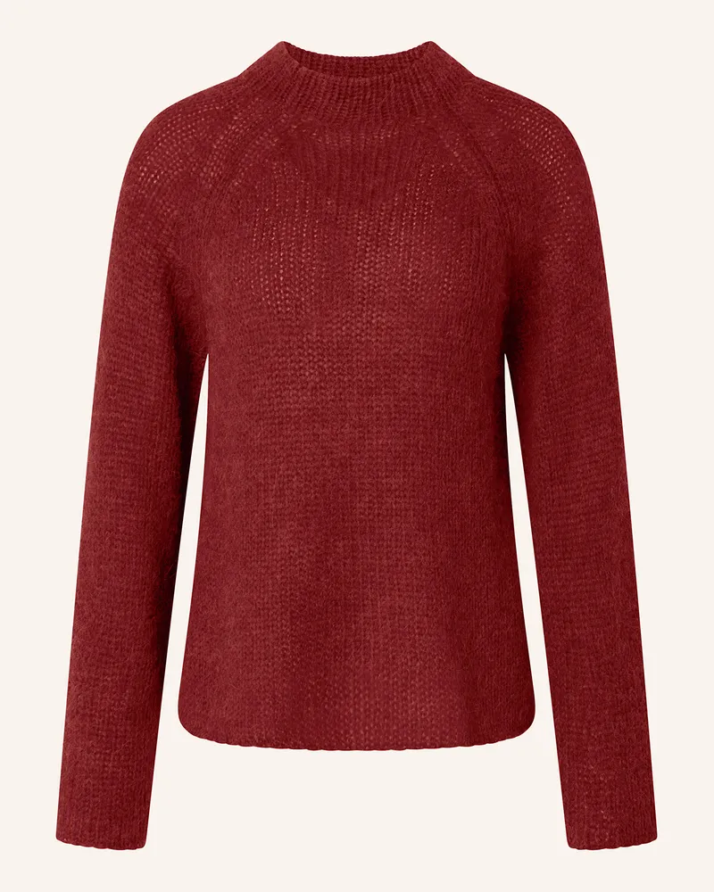 JOOP! Pullover KARA mit Alpaka Dunkelrot