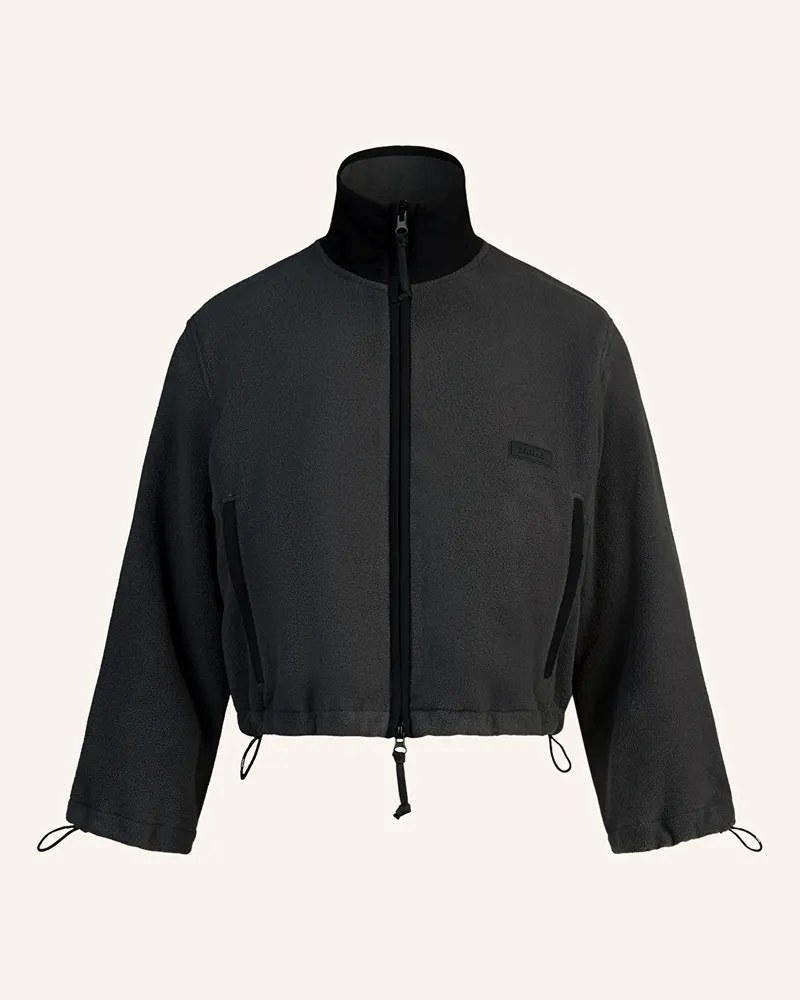 SKIMS Lounge-Fleecejacke Teddy grau Ash