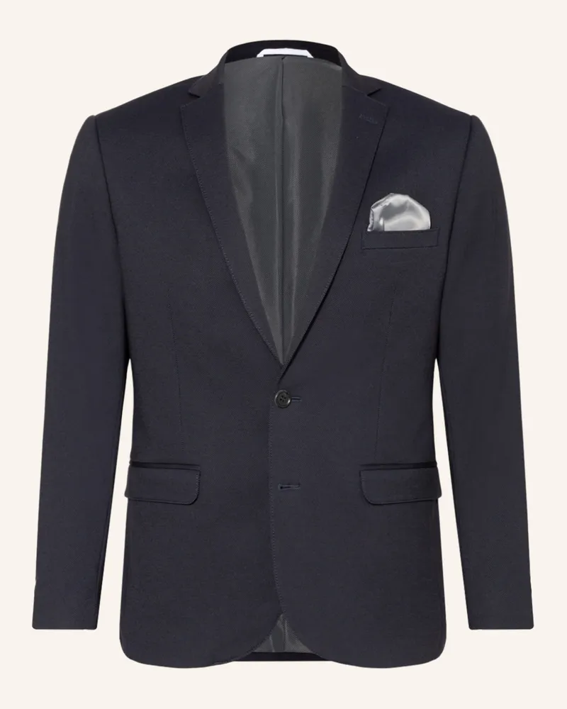 paul Anzugsakko Slim Fit blau Dunkelblau
