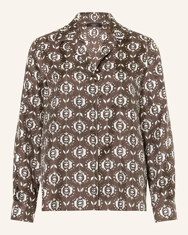 Max Mara Seidenbluse ONCIA Braun