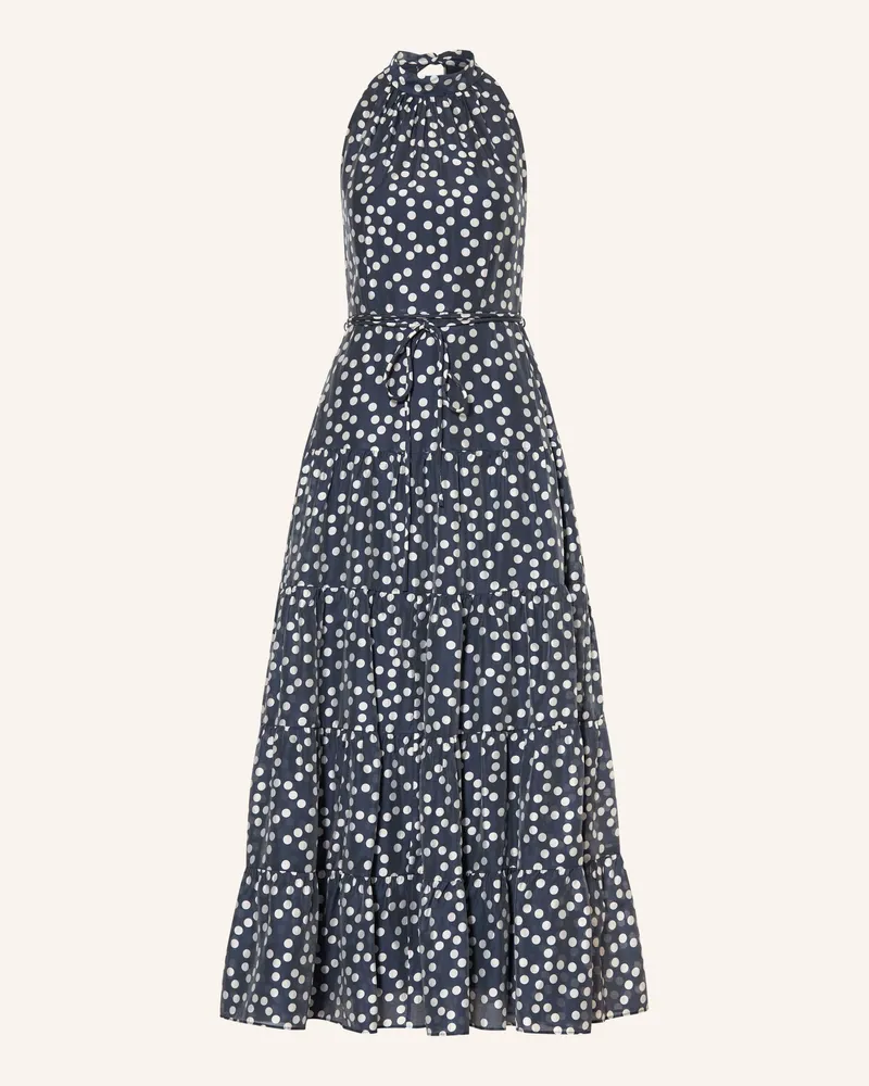 Phase Eight Kleid Nita Mit Rüschen blau Dunkelblau