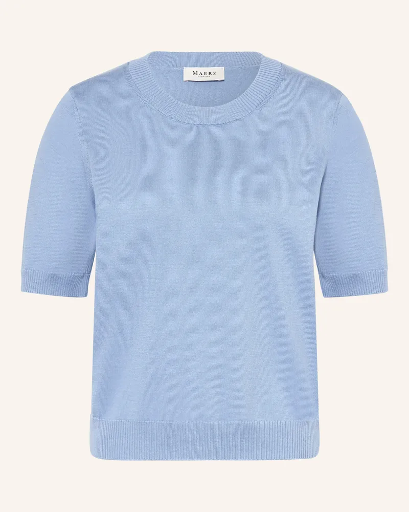 Maerz Strickshirt blau Hellblau
