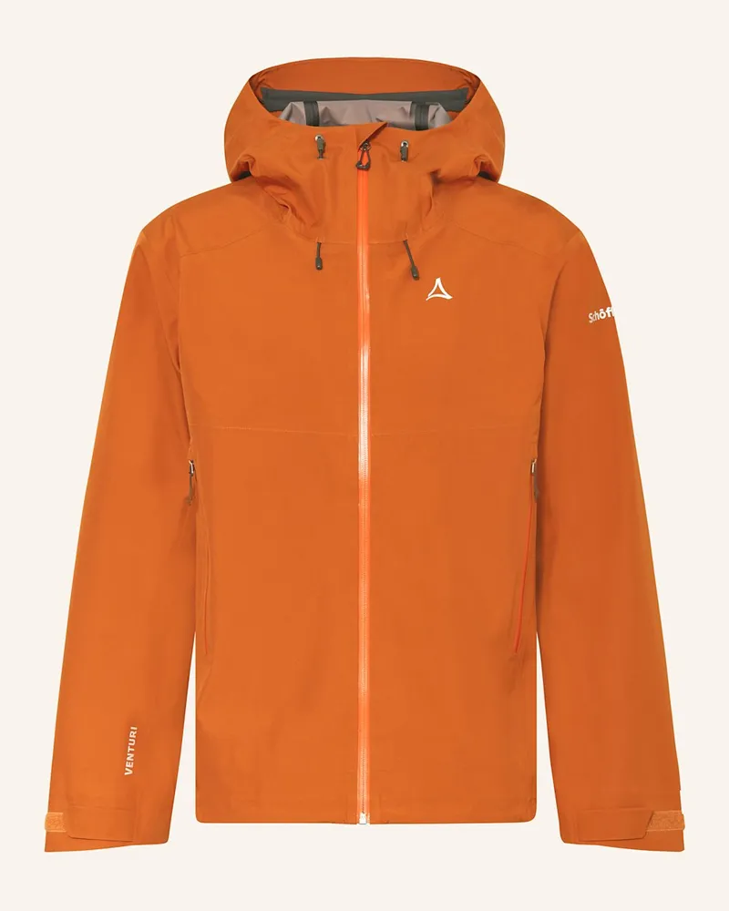 Schöffel Softshell-Jacke CASCATA Orange