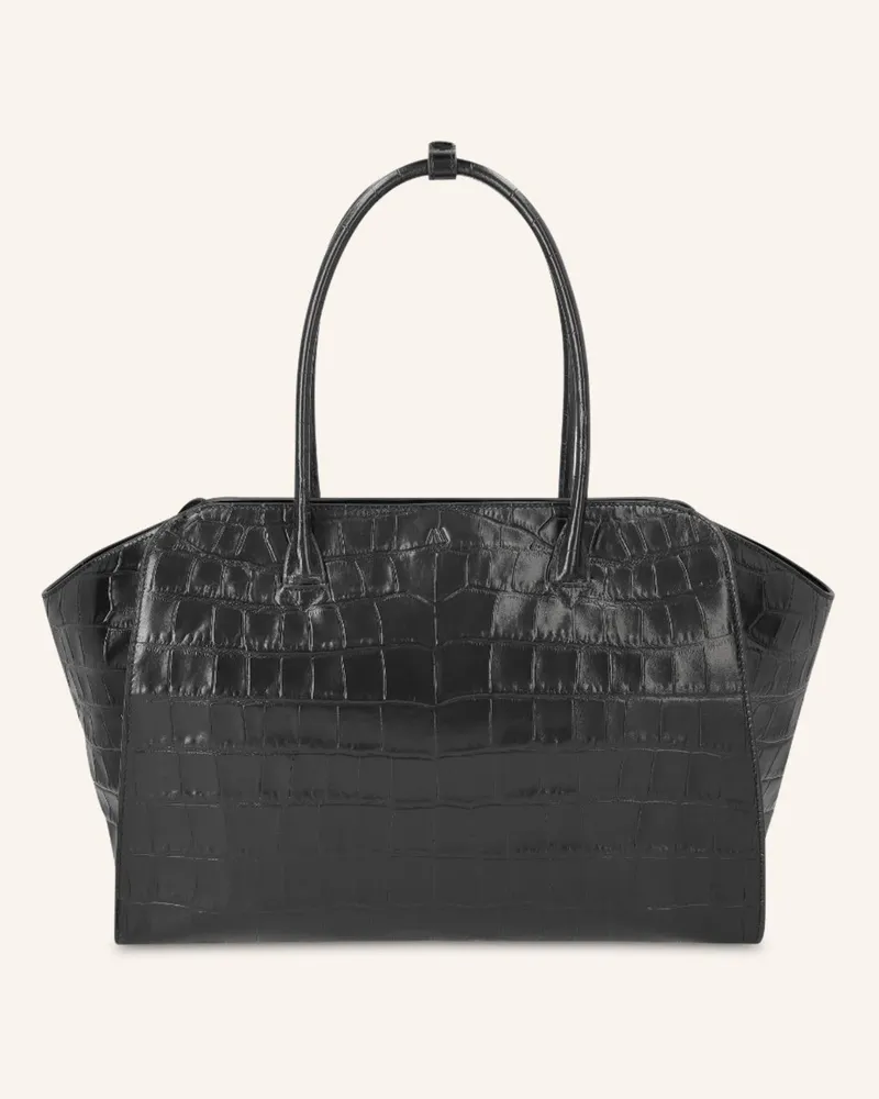KAAI Schultertasche Voyager schwarz Schwarz