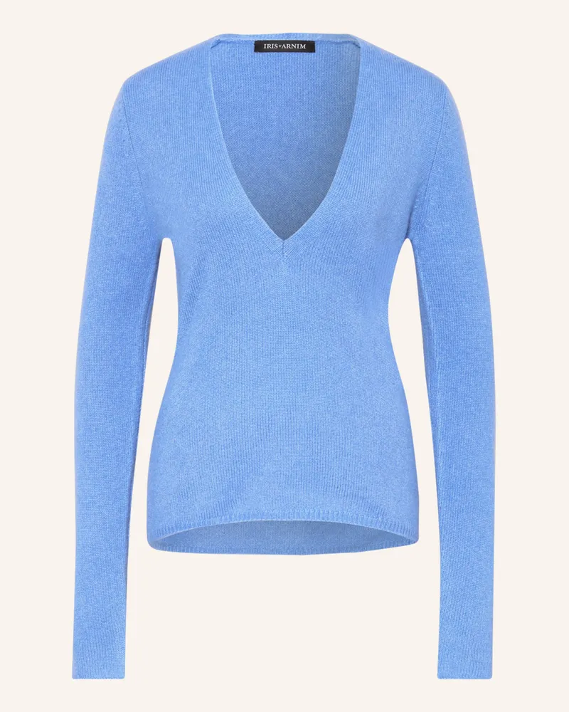 Iris von Arnim Cashmere-Pullover SUZETTE Blau