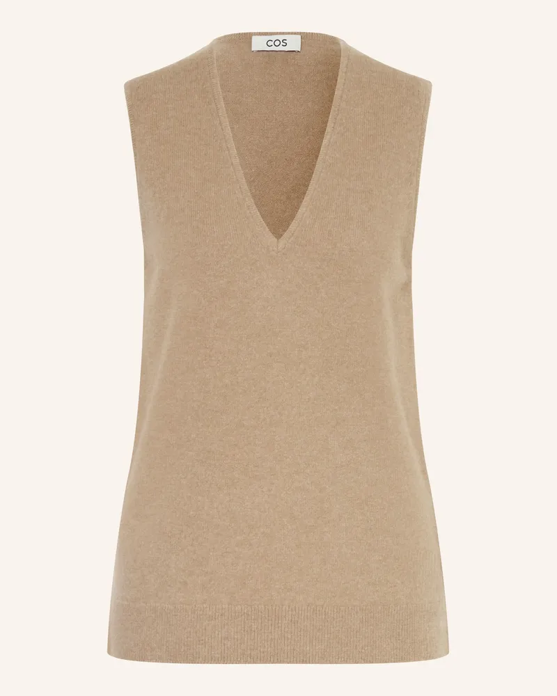 COS Pullunder beige Hellbraun
