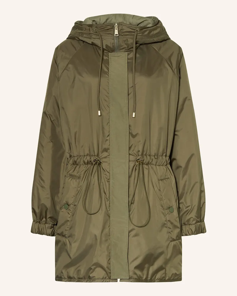 Max Mara Mantel Alcamo Zum Wenden gruen Khaki
