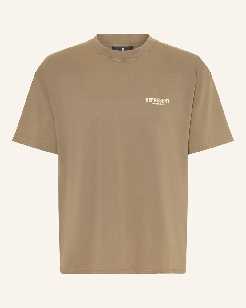 REPRESENT T-Shirt beige Camel