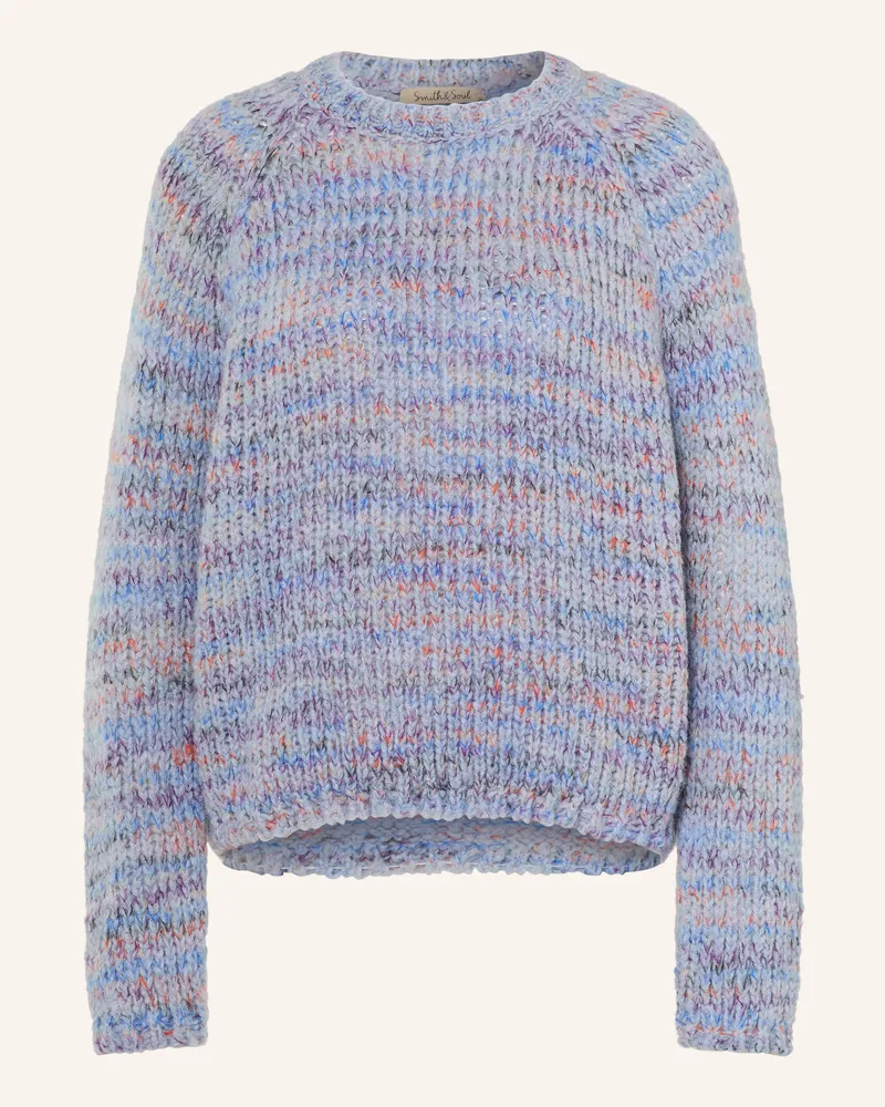 Smith & Soul Pullover blau Hellblau